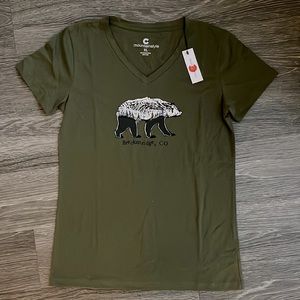 NEW: V-Neck Graphic Tee